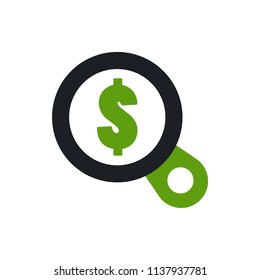 money search vector icon