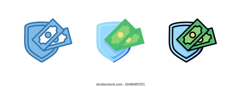 Money Security Icon Element For Design