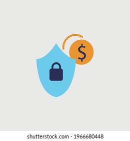 money security vector icon safe