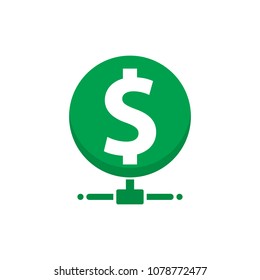 Money Server logo Icon Design