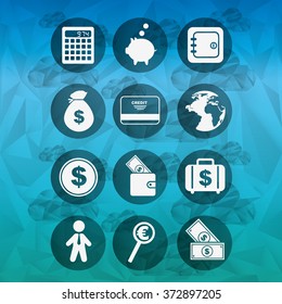 money set icons design, vector illustration eps10 graphic 