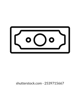 money set vector icon design. Cash money banknotes symbol on white background