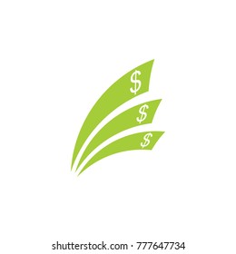 money sheets symbol vector
