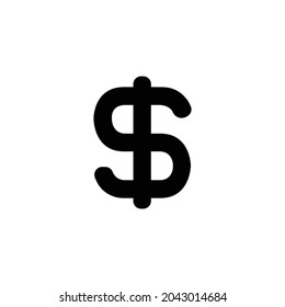Money sign icon isolated on white background