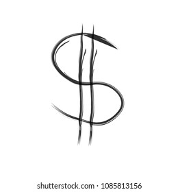 Money sign letter icon design vector eps.10