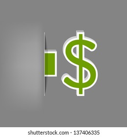 Money sign vector
