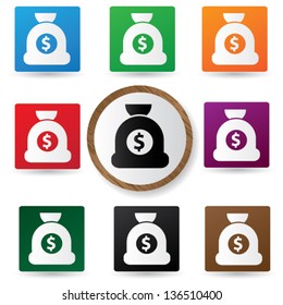 Money sign,vector
