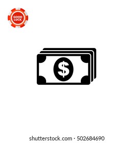 Money simple icon
