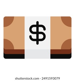 Ilustración del icono del viernes negro de Money Stack