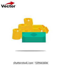 money stack icon