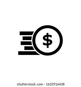 Money Stack Icon Design Template Eps 10