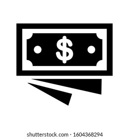 money stack icon isolated sign symbol vector illustration - Collection of high quality black style vector icons
