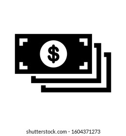 money stack icon isolated sign symbol vector illustration - Collection of high quality black style vector icons
