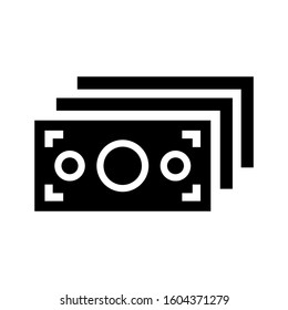 money stack icon isolated sign symbol vector illustration - Collection of high quality black style vector icons
