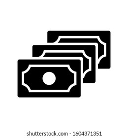 money stack icon isolated sign symbol vector illustration - Collection of high quality black style vector icons
