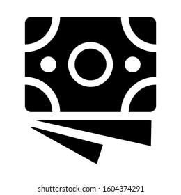 money stack icon isolated sign symbol vector illustration - Collection of high quality black style vector icons
