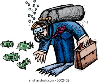 money sub, the difficult of reach money!