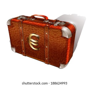 Money suitcase
