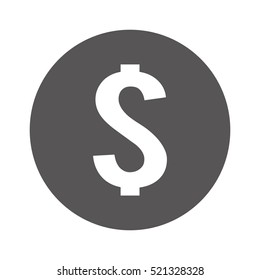 money symbol isolated icon vector illustration design