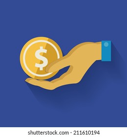 Money symbol,clean vector