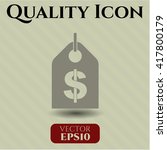 Money Tag vector icon