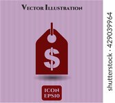Money Tag vector icon