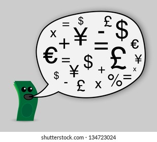 Money Talks | EPS10 Vector