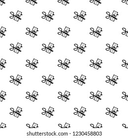 Money for tax pattern seamless vector repeat geometric for any web design