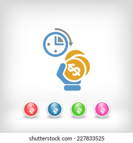 Money time icon