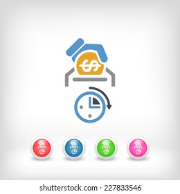 Money time icon