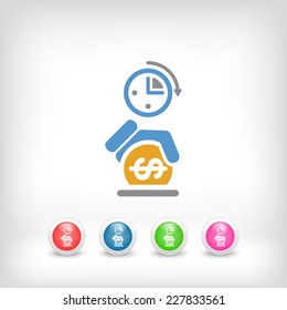 Money time icon