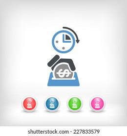 Money time icon
