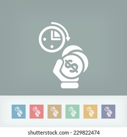 Money time icon