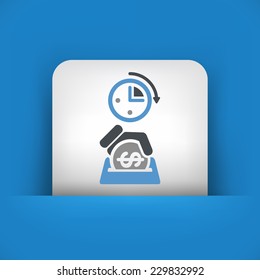 Money time icon