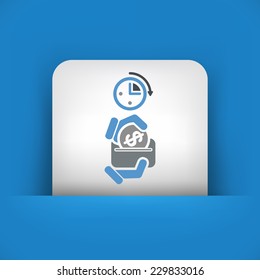 Money time icon