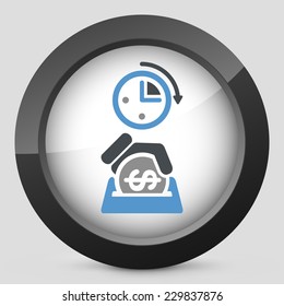 Money time icon