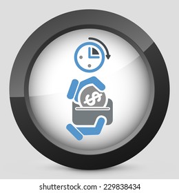 Money time icon