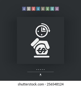 Money time icon