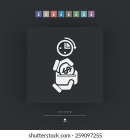 Money time icon