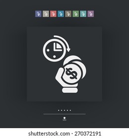 Money time icon
