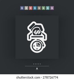 Money time icon