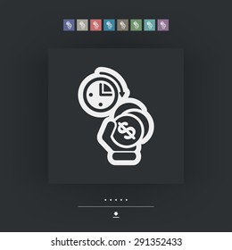 Money time icon