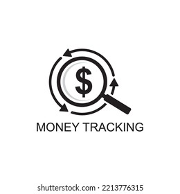 money tracking icon , payment icon