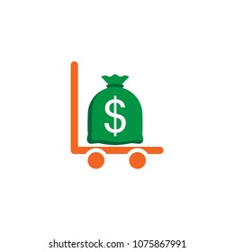 money train logo template