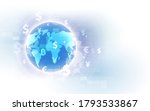 Money transfer. Global Currency. Stock Exchange. Stock vector illustration.eps10