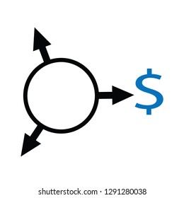 Money transfer icon