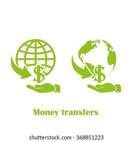 money transfer icon
