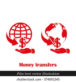 money transfer icon