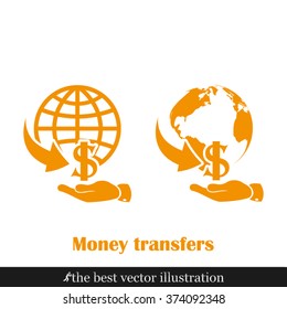 money transfer icon