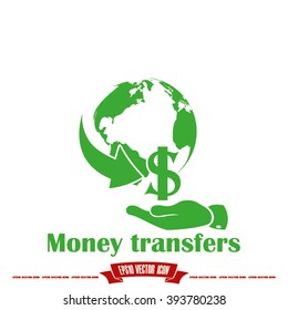 money transfer icon